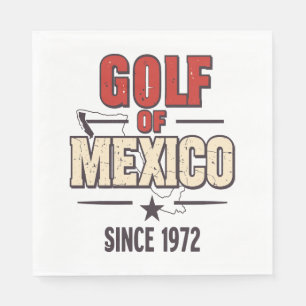 Golf Wives Social Club Flowers Napkin
