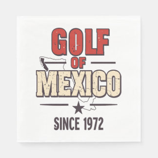 Golf Wives Social Club Flowers Napkin