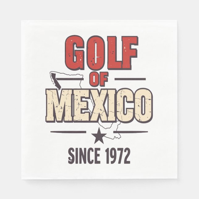 Golf Wives Social Club Flowers Napkin (Front)