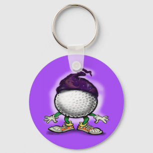 Golf Wizard Key Ring