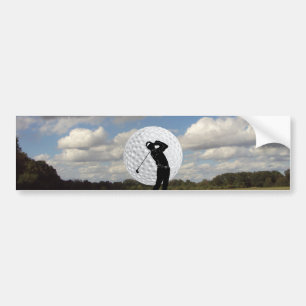 Golf World Bumper Sticker