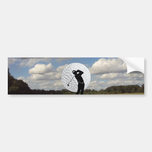 Golf World Bumper Sticker (Front)