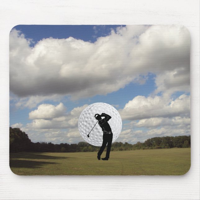 Golf World Mouse Mat (Front)