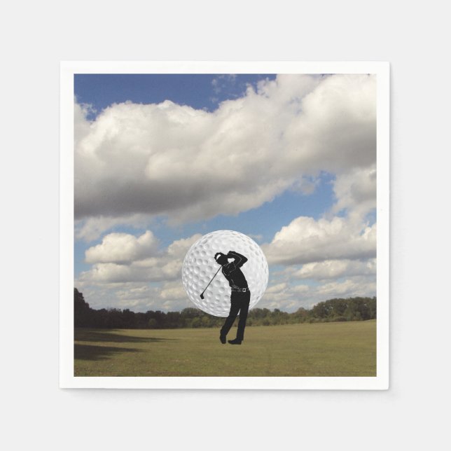 Golf World Napkin (Front)