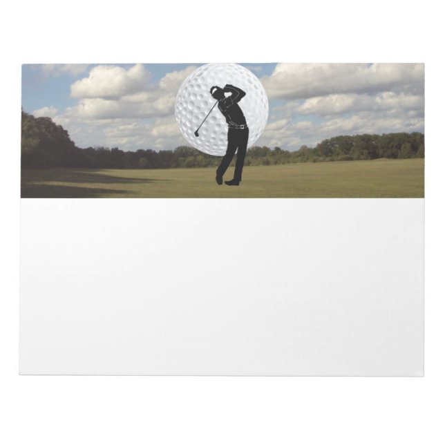 Golf World Notepad (Front)