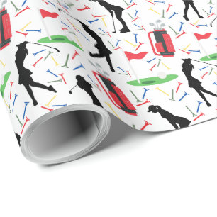 Golf Wrapping Paper
