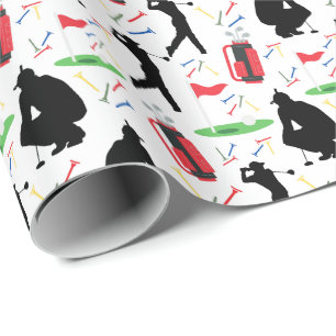 Golf Wrapping Paper
