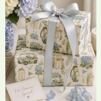 Golf Wrapping Paper | Golfers Party Event