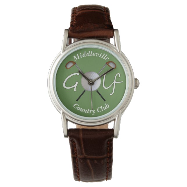 Golf Wrist Watch (Front)