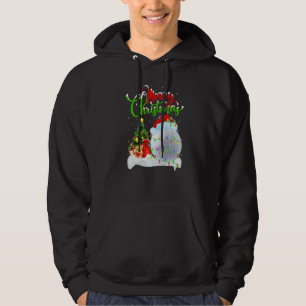 Golf  Xmas Decorations Santa Golf Christmas Hoodie