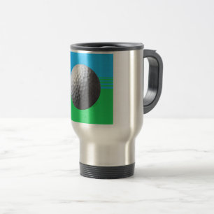 Golfball travel mug
