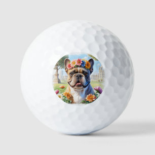 Golfbälle französische Bulldogge Golf Balls