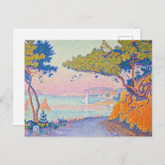 Golfe Juan | Paul Signac | Postcard (Front/Back)
