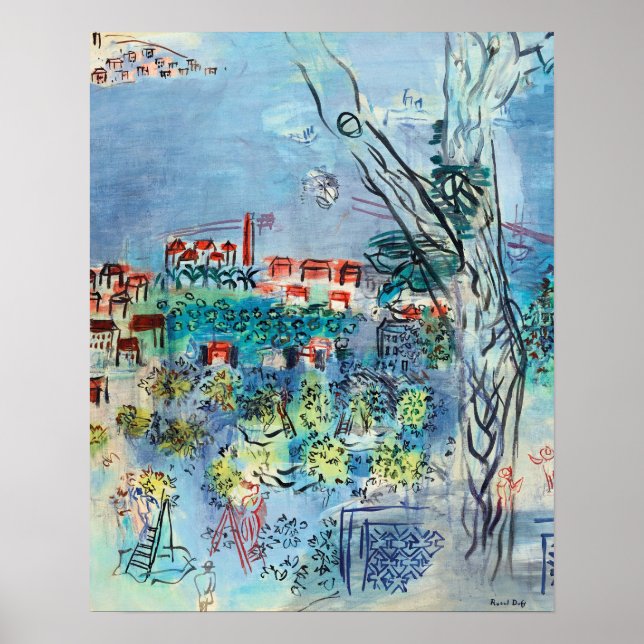 Golfe-Juan | Raoul Dufy Poster (Front)