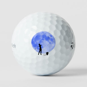 Golfer and a Blue Moon Inspirational Shoot for The Golf Balls