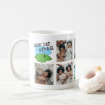 Golfer Best Dad By Par Golf Pun 7 Photo Coffee Mug<br><div class="desc">Golfer Best Dad By Par Golf Pun.  Add your own 7 photographs. Golf humour mug from Ricaso. Perfect for golfers / golfing dads for father's Day or any day</div>