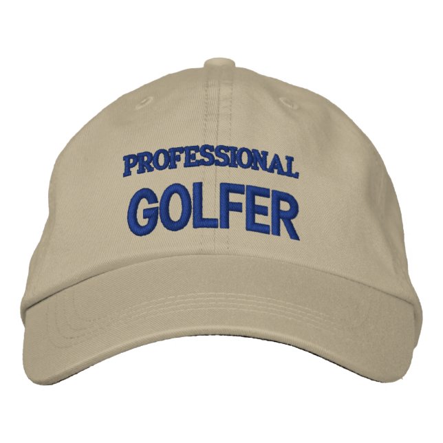 GOLFER EMBROIDERED HAT (Front)