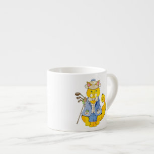 Golfer Espresso Cup
