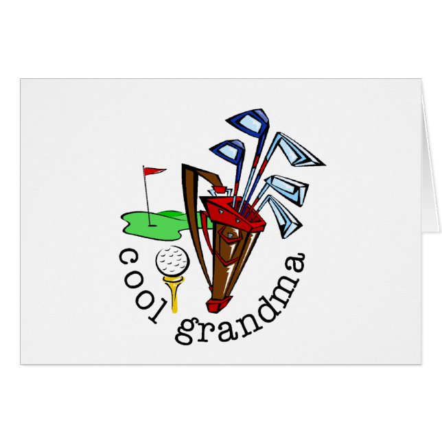 GOLFER GRANDMA (Front Horizontal)