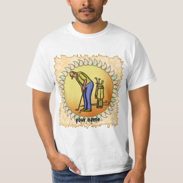 Golfer  Grandpa golf  T-Shirt (Front)