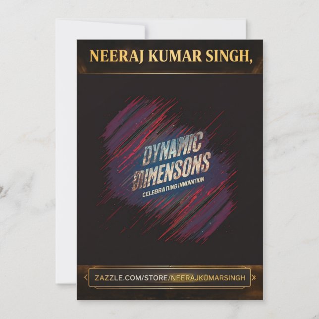 Golfer Hat  Thank You Card (Front)