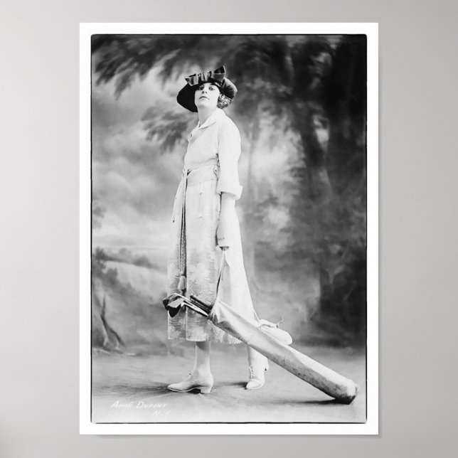 Golfer Helen Herendon - Golf Photographic Print (Front)