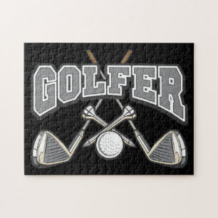 Golfer Jigsaw Puzzle