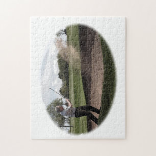 Golfer Jigsaw Puzzle