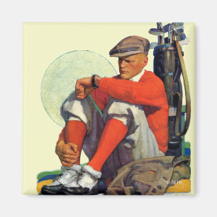 Golfer Kept Waiting Magnet