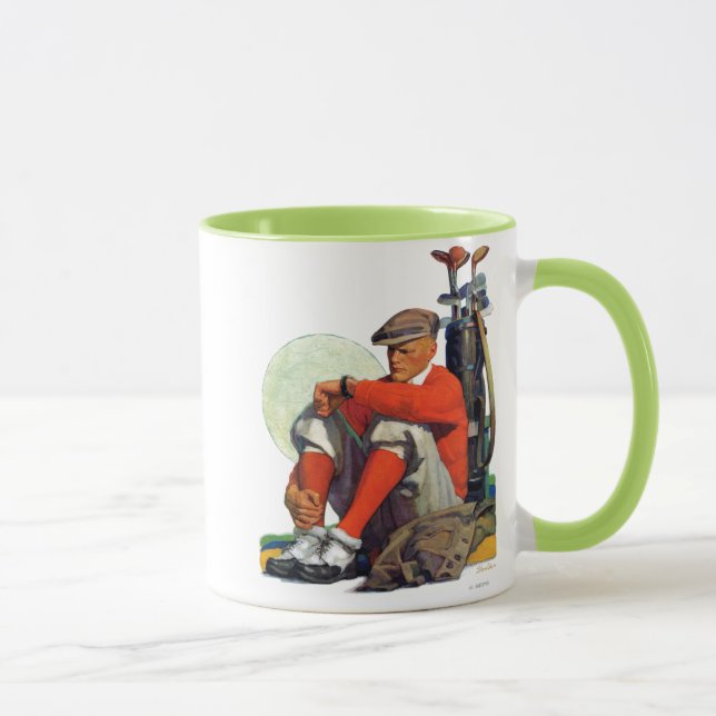 Golfer Kept Waiting Mug (Right)