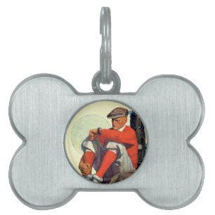 Golfer Kept Waiting Pet Tag