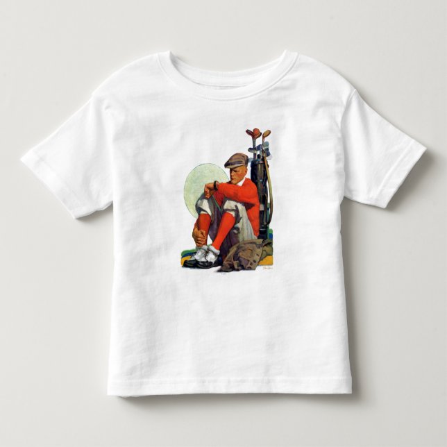 Golfer Kept Waiting Toddler T-Shirt (Front)