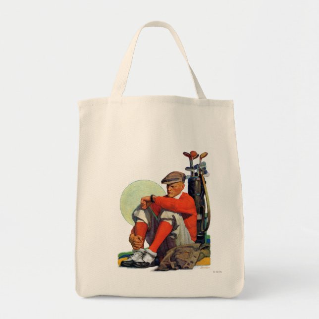 Golfer Kept Waiting Tote Bag (Front)