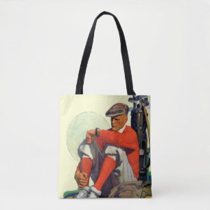 Golfer Kept Waiting Tote Bag
