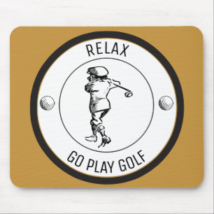 Golfer Mouse Mat