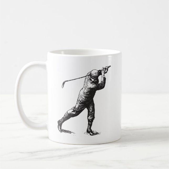 Golfer Mug (Left)