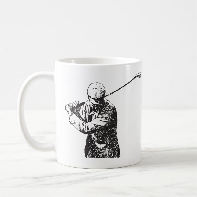 Golfer Mug (Left)