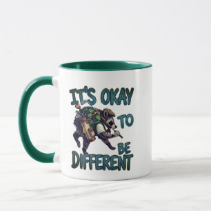 Golfer Mug - Jimothy Racoon Funny Coffee Cup Gift