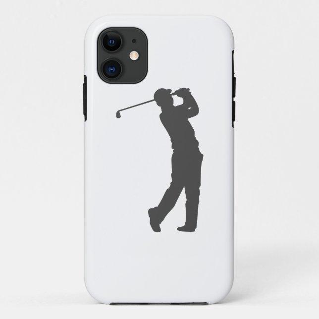 Golfer  player  silhouette Case-Mate iPhone case (Back)