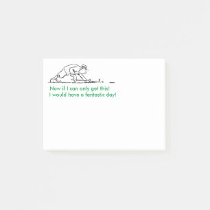 Golfer Post-it-Notes Post-it Notes