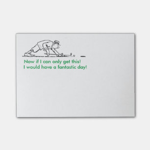Golfer Post-it-Notes Post-it Notes