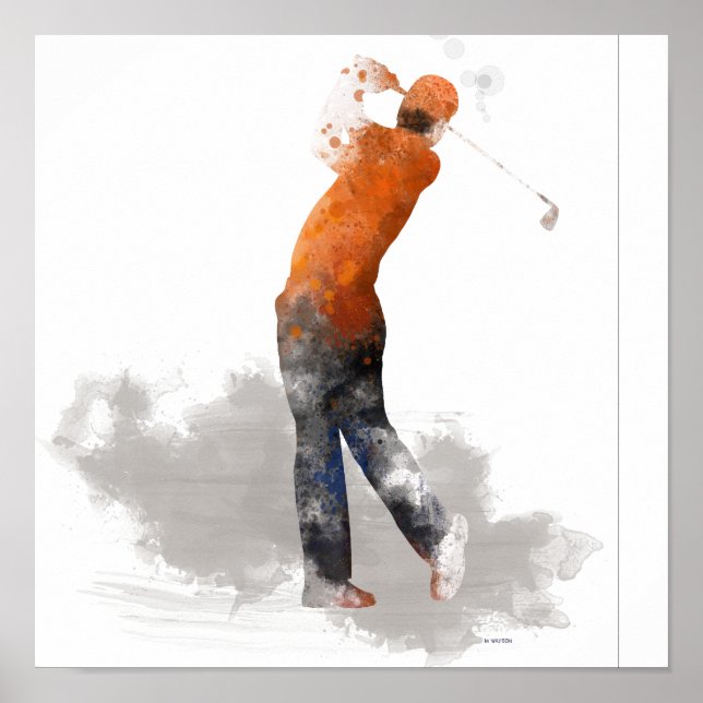 GOLFER - Poster (Front)