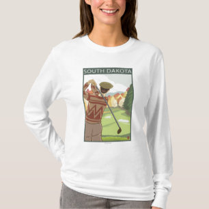 Golfer SceneSouth Dakota T-Shirt