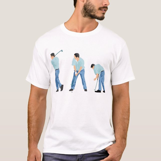 Golfer Sequence T-Shirt (Front)