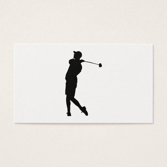 Golfer Silhouette (Front)