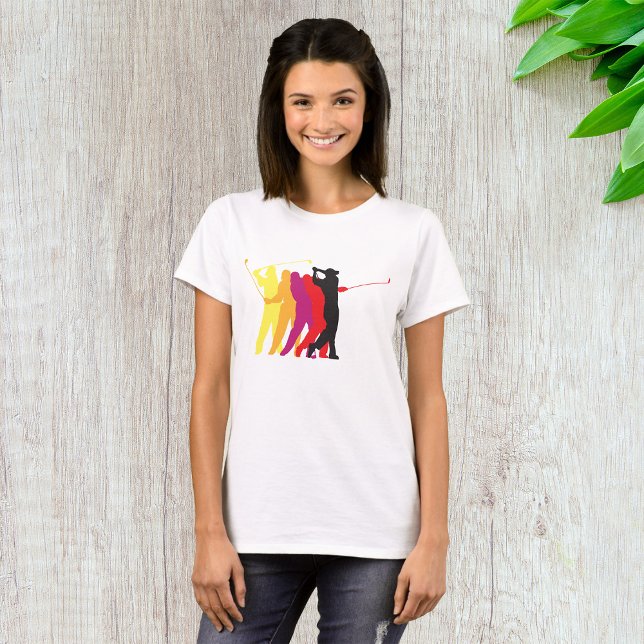 Golfer Silhouettes T-Shirt (Creator Uploaded)