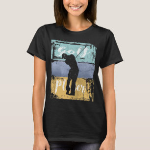 Golfer Vintage Retro Style Golf T-Shirt