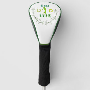 Golfer We Love You Daddy Best Dad Ever Fathers Day Golf Head Cover