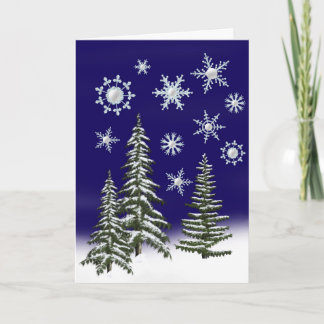 Golfer's Christmas magic Holiday Card