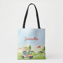 Golfer's Custom Tote
